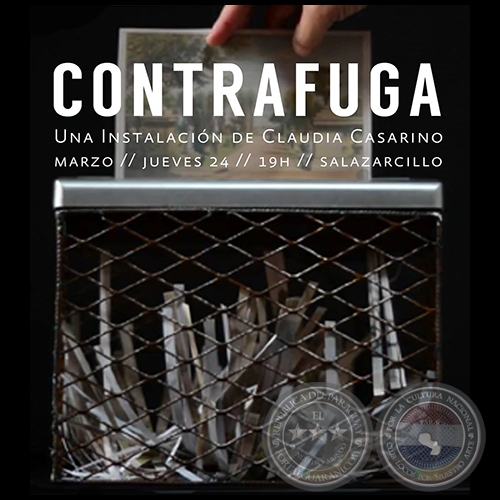 Contrafuga - Instalación de Claudia Casarino - Jueves 24 de Marzo de 2017
